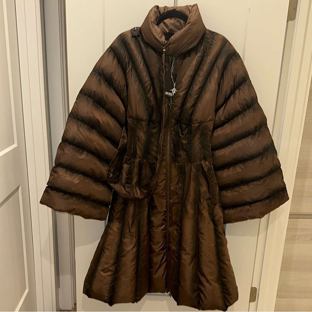Darker Wavs FADER PUFFER JACKET AND SCARF
